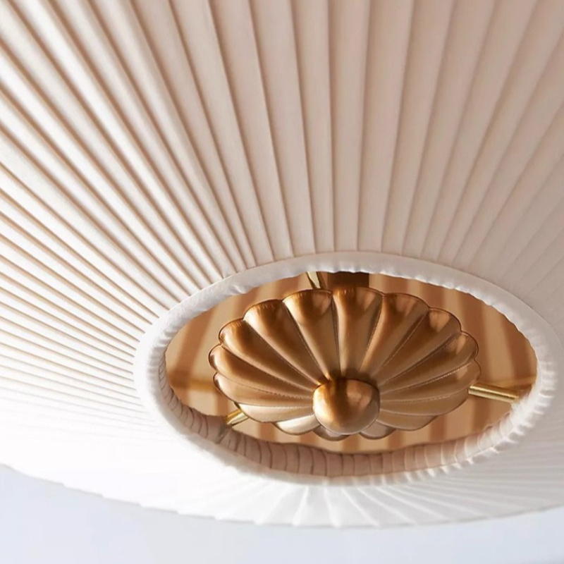 Japanese Home Textiles - 일본식 와비사비 LED 홈 천장 조명