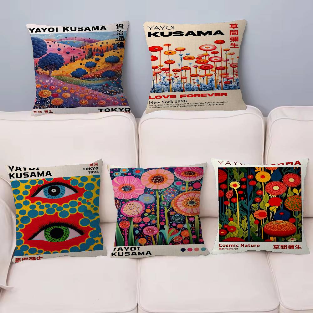 Japanese Home Textiles - 북유럽 일본 야요이 쿠사마 무한한 세계