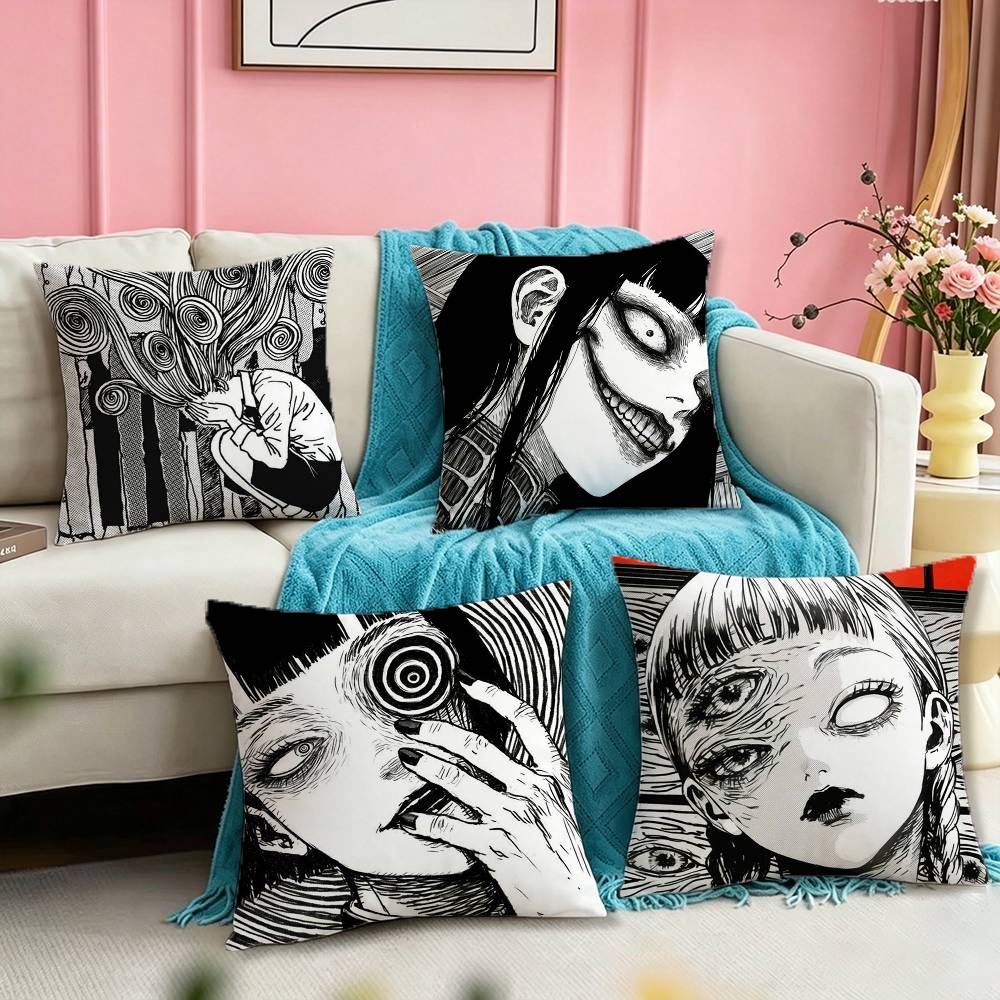 Japanese Home Textiles - 일본의 준지 이토 토미에 스퀘어 양면