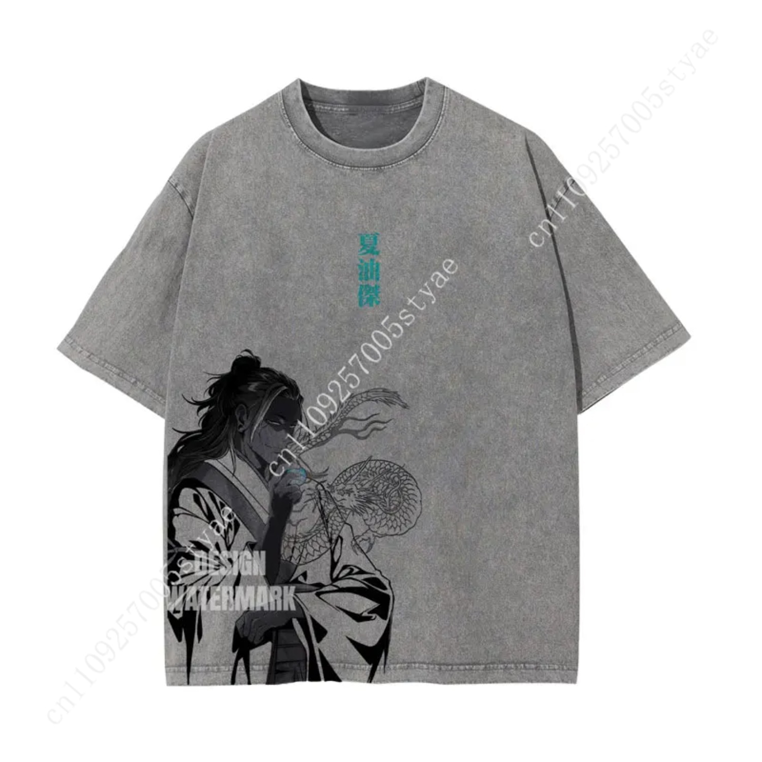 고죠 사토루 그래픽 티셔츠 애니메이션 의류 남녀 공용  - Quilt Cotton Summer 리뷰 및 가격