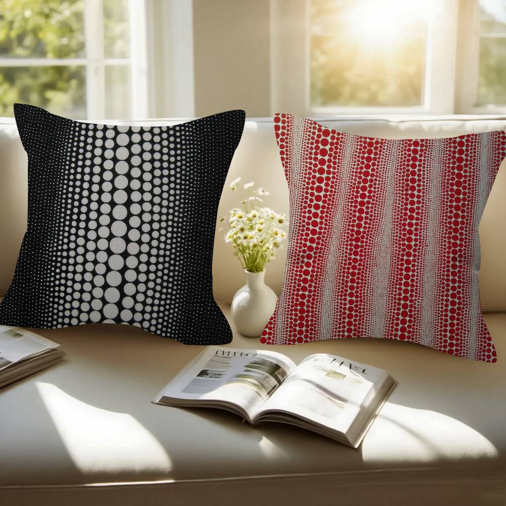 일본 야요이 쿠사마 개인화 된 베개 커버 어린이 침실  - Japanese Home Textiles 리뷰 및 가격