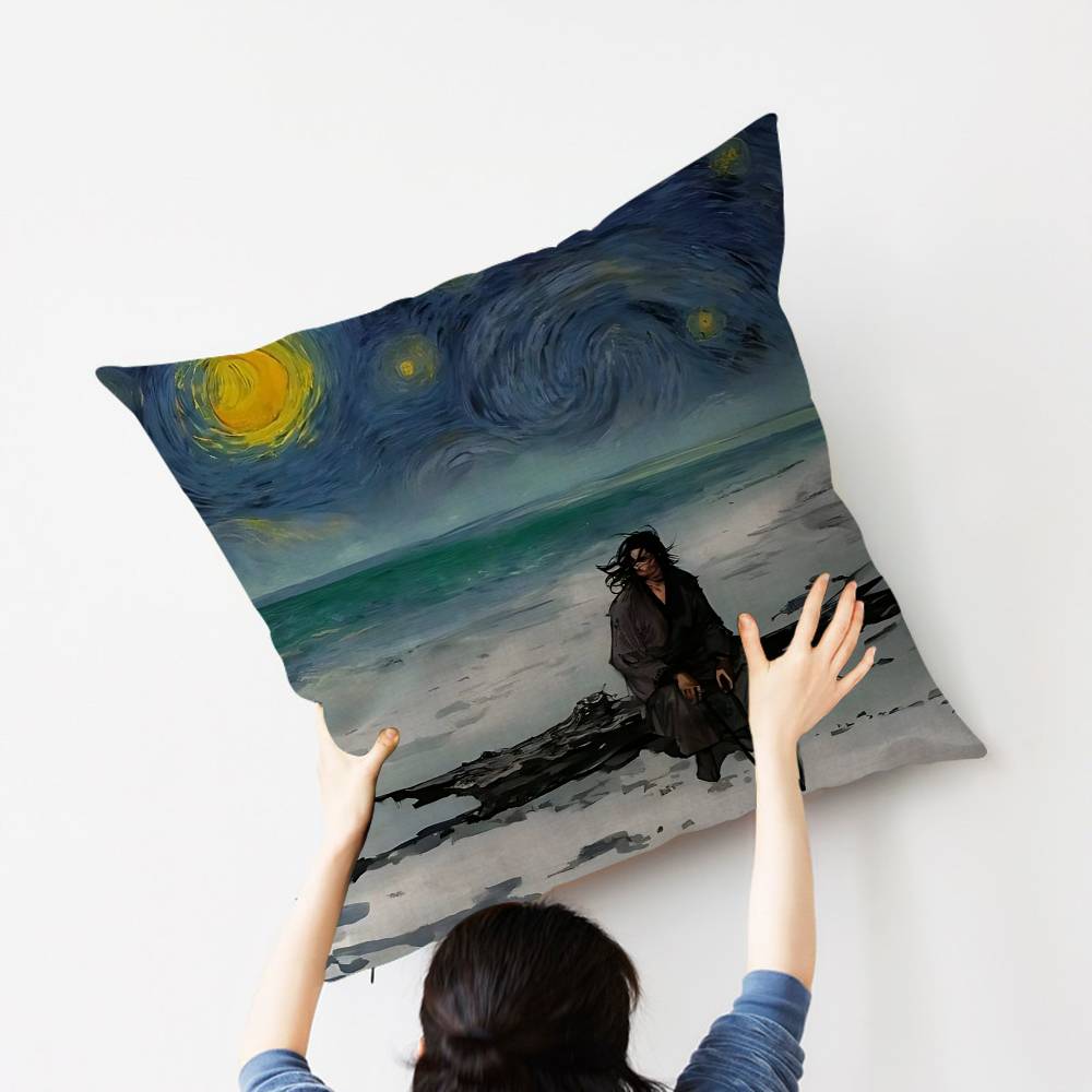 일본 사무라이 미야모토 무사시 럭키 드래곤 베개 커버  - Japanese Home Textiles 리뷰 및 가격