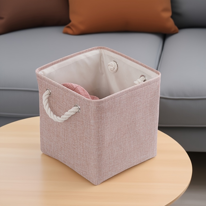 가정용 2개/면 및 린넨 수납함, 옷 정리 바구니, 손 - Linum Home Textiles 리뷰 및 가격