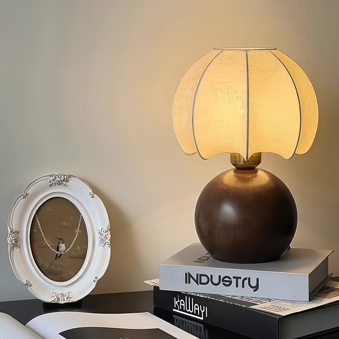 빈티지 꽃무늬 테이블 램프, 중세풍 침실 램프, 침실, - Home Textiles And Decor 리뷰 및 가격