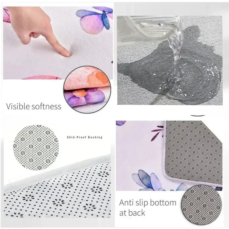 일본 벚꽃 나무 목욕 매트 미끄럼 방지 흡수성 욕실 바 - Japanese Home Textiles 리뷰 및 가격