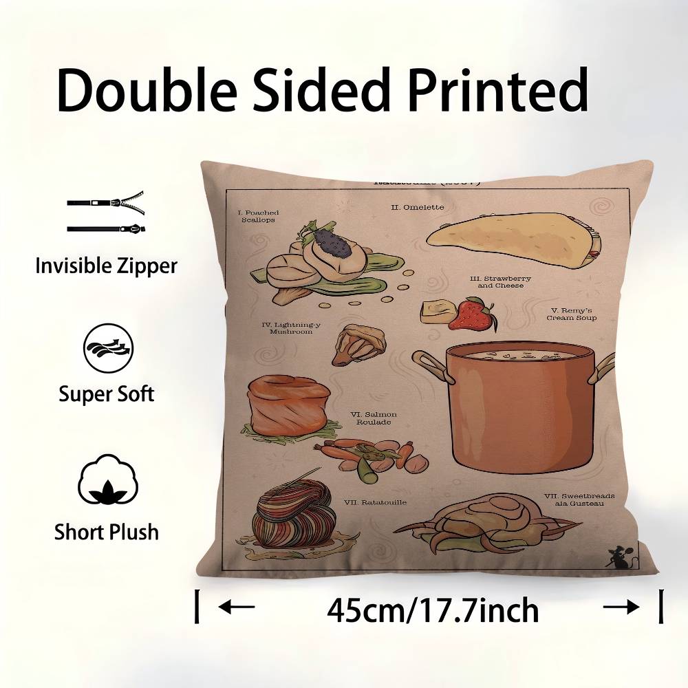 스튜디오 지브리 일본 음식 개인화 된 베개 커버 어린이 - Japanese Home Textiles 리뷰 및 가격