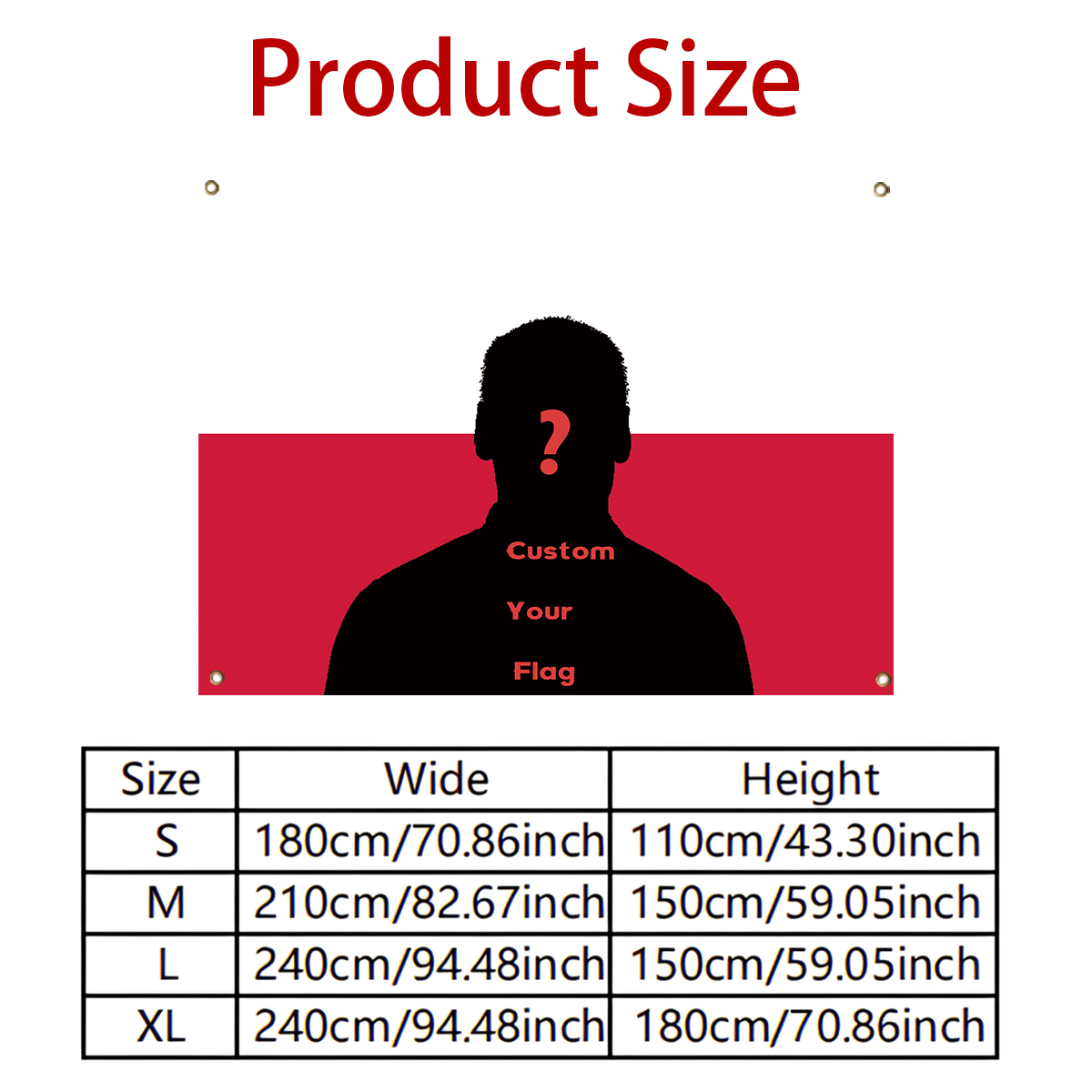 1Pc 사용자 정의 사진 폴리스터 플래그 배경, 홈 룸 - Home Textiles And Decor 리뷰 및 가격